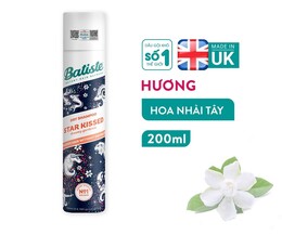 Dầu Gội Khô Batiste Dry Shampoo Star Kissed 200ml