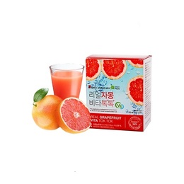 Trà Real Grapefruit Vita Tok Tok Hỗ Trợ Giảm Cân 20g x 30 PCS