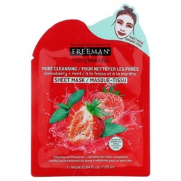 Mặt Nạ Freeman Pore Cleansing Strawberry & Mint 25ml 