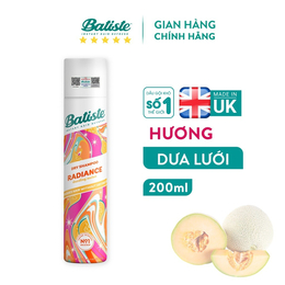 Dầu Gội Khô Batiste Dry Shampoo Radiance 200ml