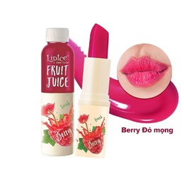 Son Dưỡng Lipice Sheer Color Fruit Juice Berry Đỏ Mọng 4g