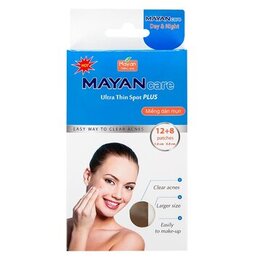 Miếng Dán Mụn Mayan Ultra Thin Spot Plus 12+8 PCS