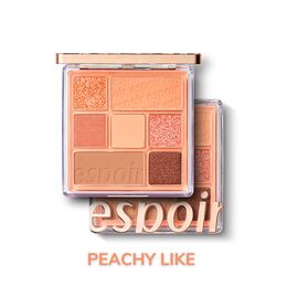 Bảng Phấn Mắt 7 Màu Espoir Real Eye Palette - Peachy Like 