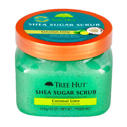 Tẩy Tế Bào Chết Body Tree Hut Shea Sugar Scrub Coconut Lime 255g