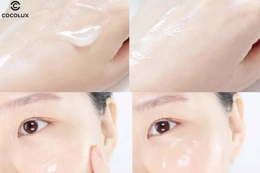 Kết cấu kem dưỡng Natuire