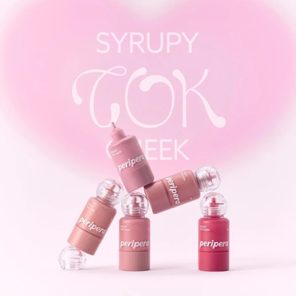 Phấn Má Peripera Syrupy Tok Cheek Dạng Kem 05 Cool Apple