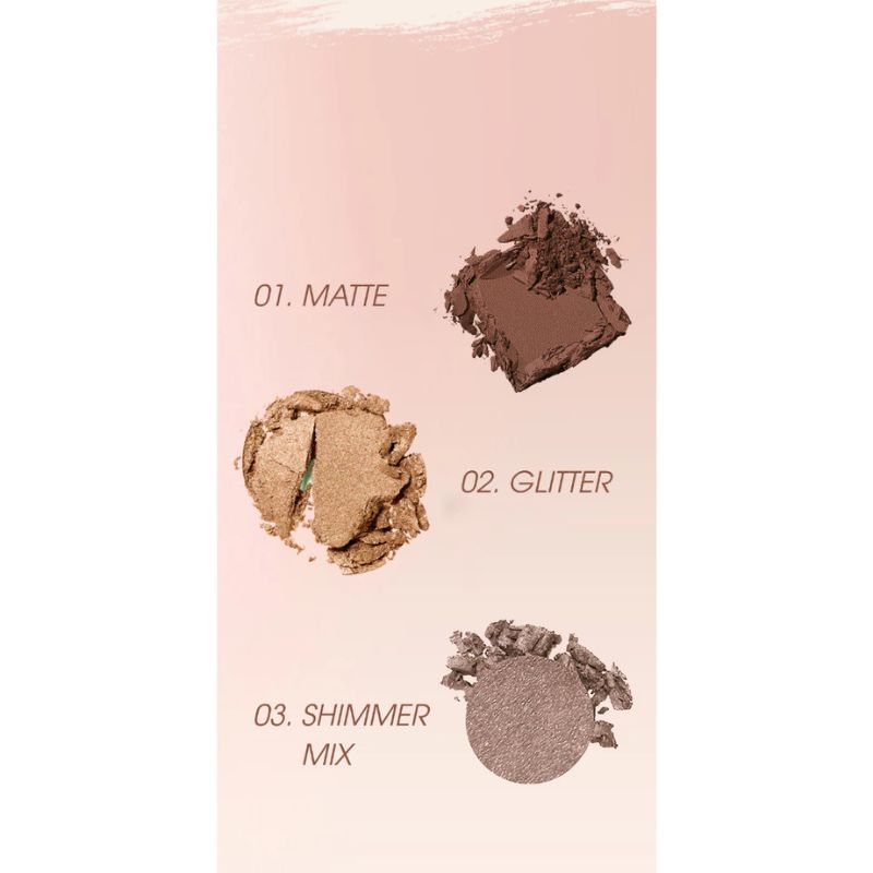 Bảng Mắt MENOW Pop Eye Palette 4 Ô Màu Tự Nhiên Lâu Trôi