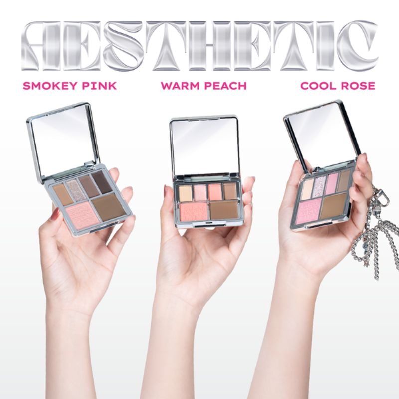 Bảng Phấn Mắt Lemonade Aesthetic Multi - Tash Palette - 02 Warm Peach