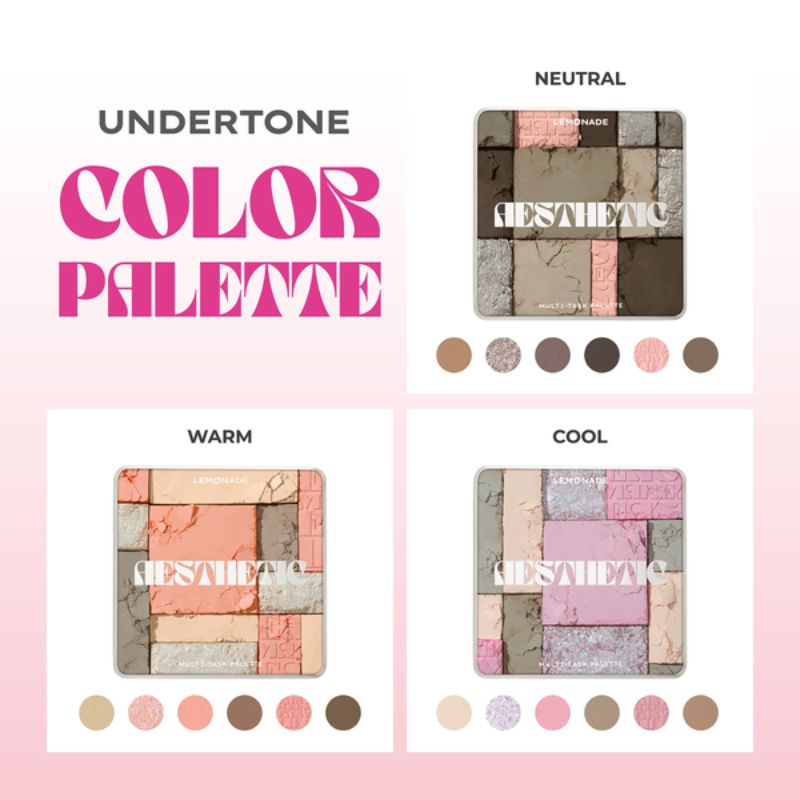 Bảng Phấn Mắt Lemonade Aesthetic Multi - Tash Palette - 02 Warm Peach