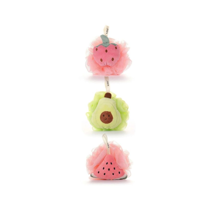 Bông Tắm Jary Loofah Bath Sponge Hình Trái Cây