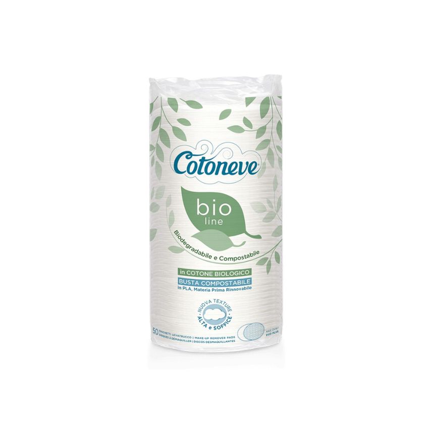 Bông Tẩy Trang Hữu Cơ Cotoneve Maxi Bio-line (50 Miếng)