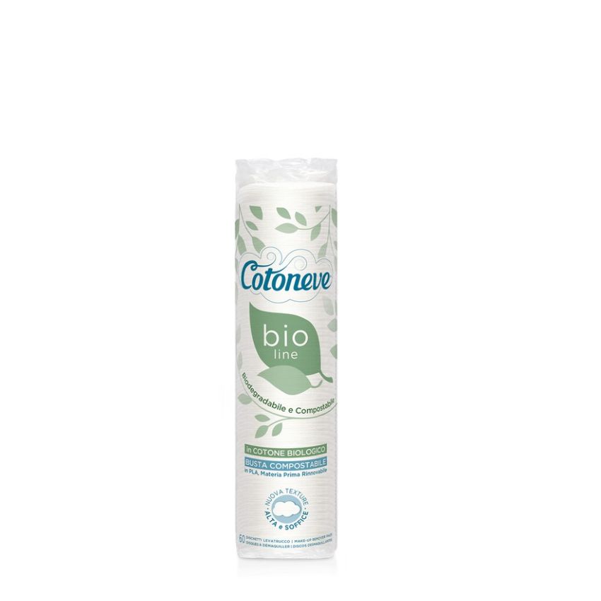 Bông Tẩy Trang Hữu Cơ Cotoneve Bio-line (60 Miếng)