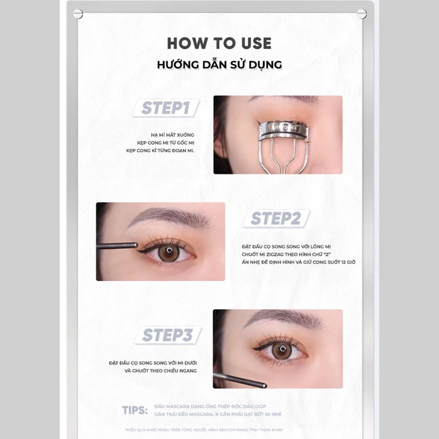 Chuốt Mi Judydoll Curling Iron Mascara #02 Brow