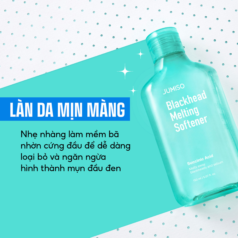Dung Dịch Đẩy Mụn Jumiso Blackhead Melting Softener 150ml