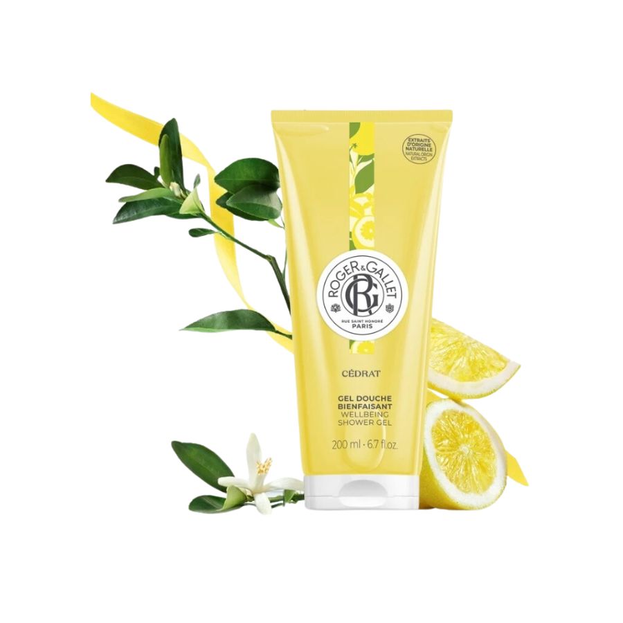 Gel Tắm Tạo Bọt Roger & Gallet Cedrat Wellbeing Shower 200ml