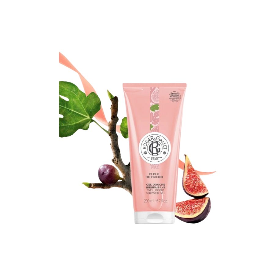 Gel Tắm Tạo Bọt Roger & Gallet Fleur De Figuier Wellbeing Shower 200ml