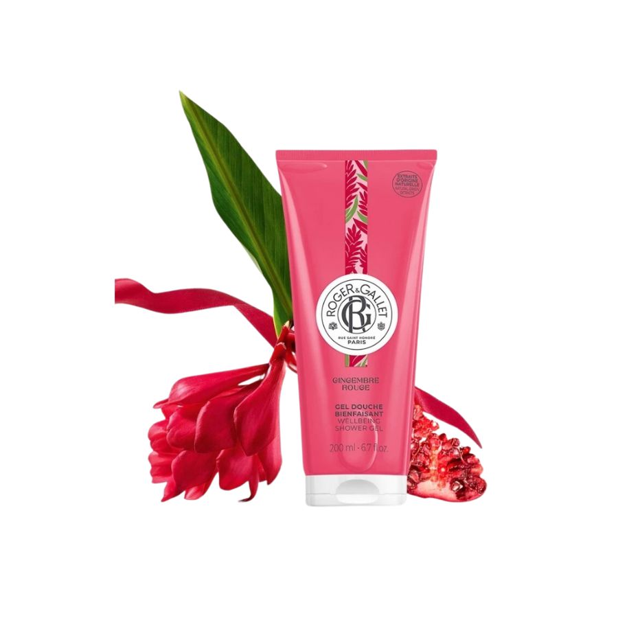 Gel Tắm Tạo Bọt Roger & Gallet Gingembre Rouge wellbeing Shower Gel 200ml