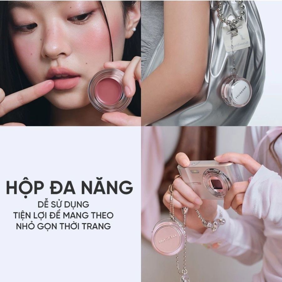 Son & Má Hồng Judydoll Multimuse Watery Color Balm N02