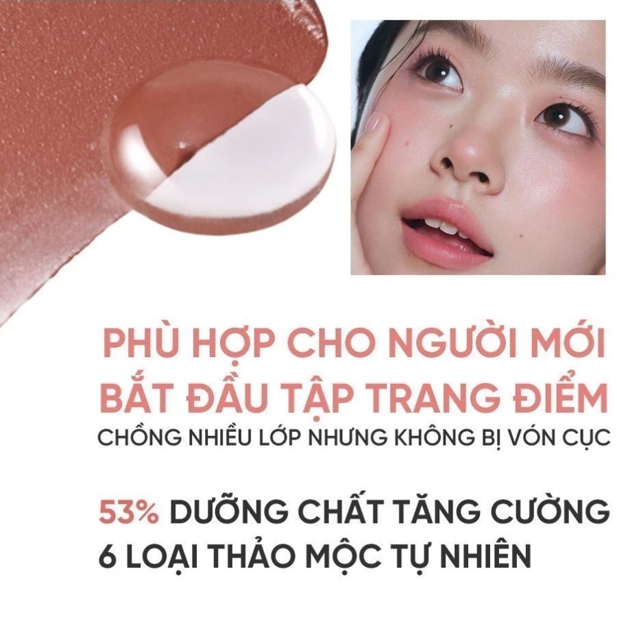 Son & Má Hồng Judydoll Multimuse Watery Color Balm N02