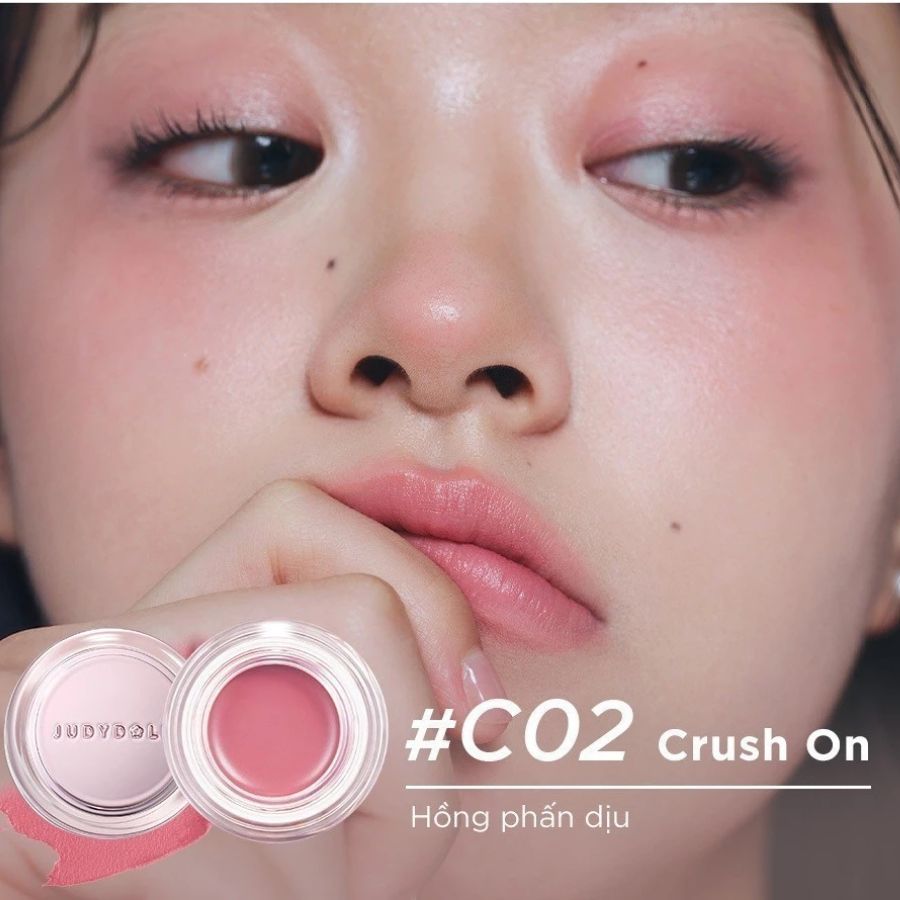 Son & Má Hồng Judydoll Multimuse Watery Color Balm C02