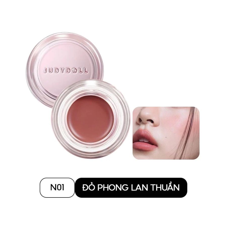 Son & Má Hồng Judydoll Multimuse Watery Color Balm N01