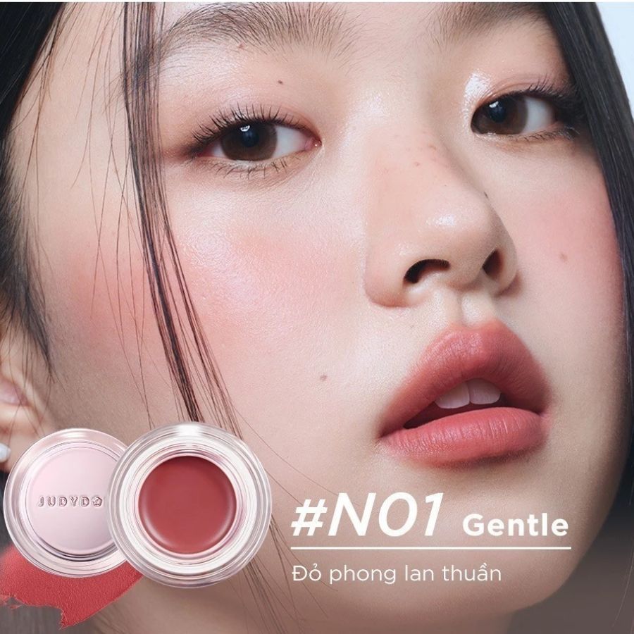 Son & Má Hồng Judydoll Multimuse Watery Color Balm N01