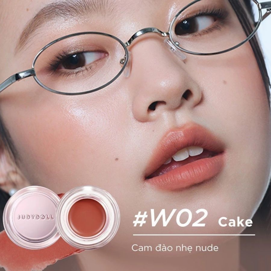 Son & Má Hồng Judydoll Multimuse Watery Color Balm W02
