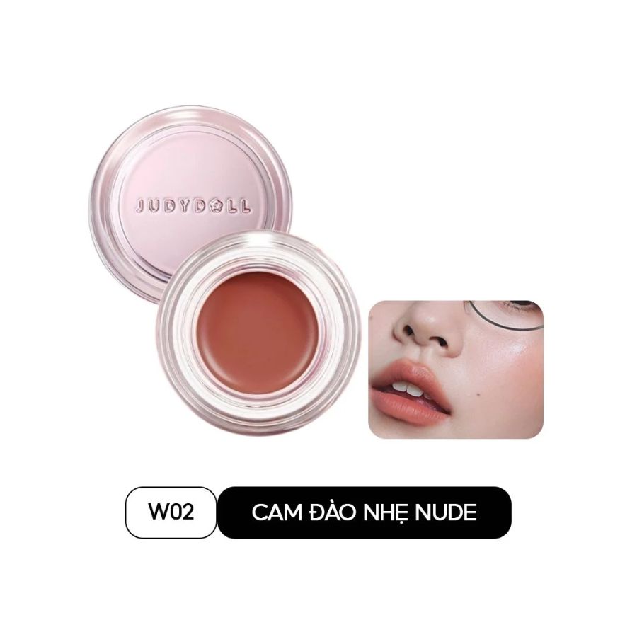 Son & Má Hồng Judydoll Multimuse Watery Color Balm W02