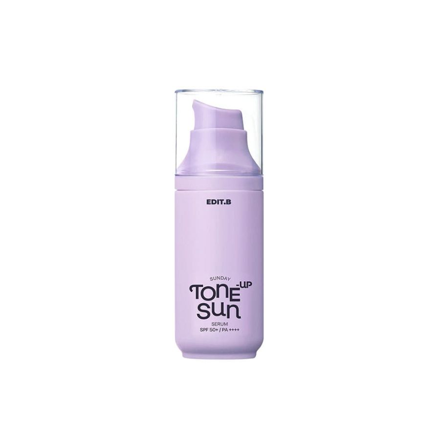 Kem Chống Nắng EDIT.B Sunday Tone - Up Sun SPF50+ /PA ++++ Nâng Tone 55ml