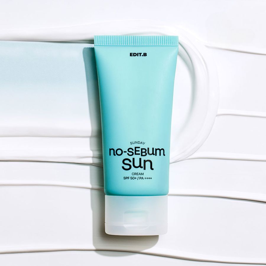 Kem Chống Nắng EDIT.B No-Sebum SPF50+ PA++++ Kiềm Dầu 50ml