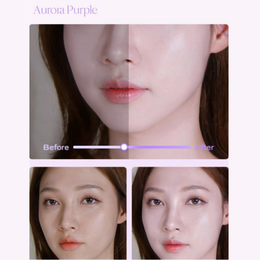 Kem Chống Nắng Milk Touch Snow Tone Filter Sun Cream - Aurora Purple