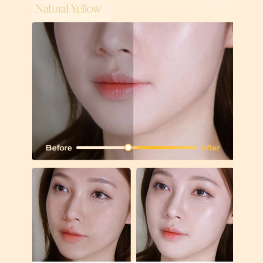 Kem Chống Nắng Milk Touch Snow Tone Filter Sun Cream - Natural Yellow