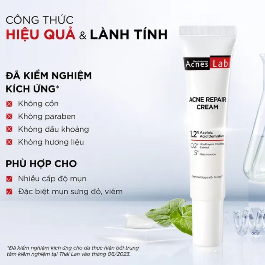 Kem Dưỡng Acnes Repair Cream Giảm Mụn Chuyên Sâu 20g