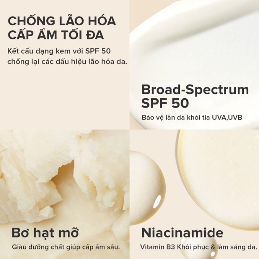 Kem Dưỡng Ẩm Chống Nắng Paula’s Choice Resist Skin Restoring Moisturizer SPF 50 Chống Nắng, Dưỡng Ẩm 60ml