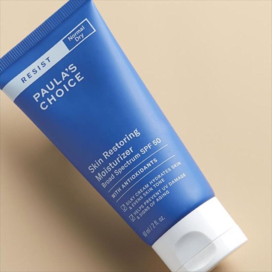 Kem Dưỡng Ẩm Chống Nắng Paula’s Choice Resist Skin Restoring Moisturizer SPF 50 Chống Nắng, Dưỡng Ẩm 60ml