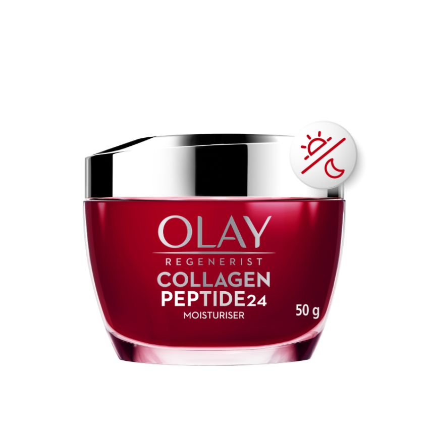 Kem dưỡng ẩm Olay Collagen Peptide 24 căng mướt, sáng khỏe & phục hồi dấu hiệu lão hóa 50g