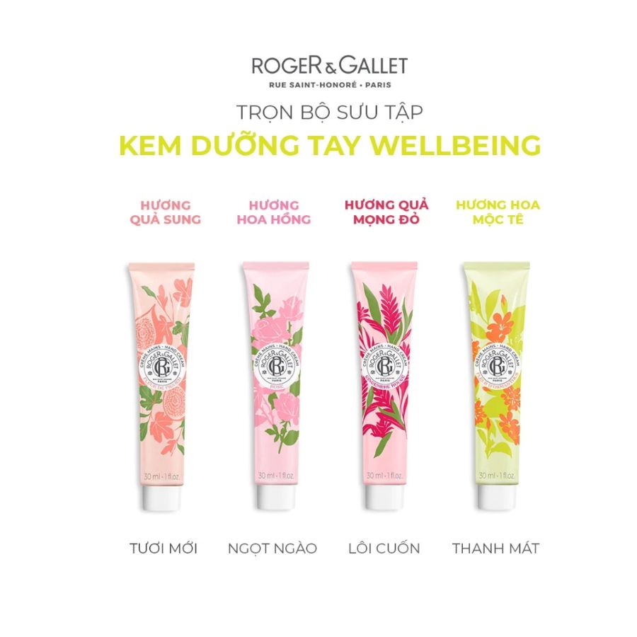 Kem Dưỡng Da Tay Roger & Gallet Fleur De Figuier 30ml