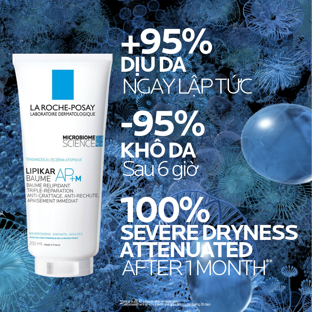 Kem Dưỡng La Roche-Posay Lipikar Baume AP+ 200ml