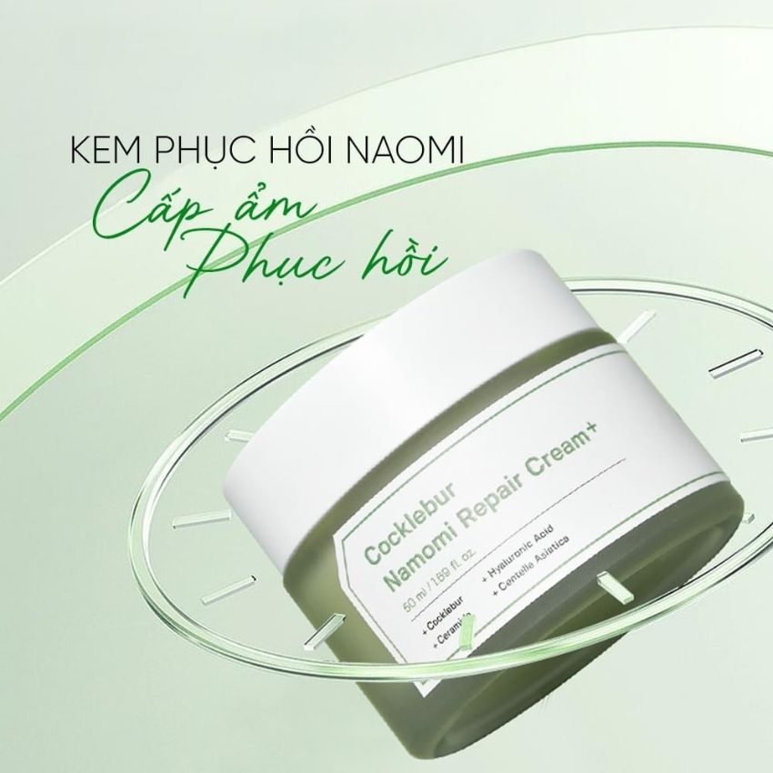 Kem Dưỡng Sungboon Cocklebur Namomi Repair Cream+ Phục Hồi Da 50ml