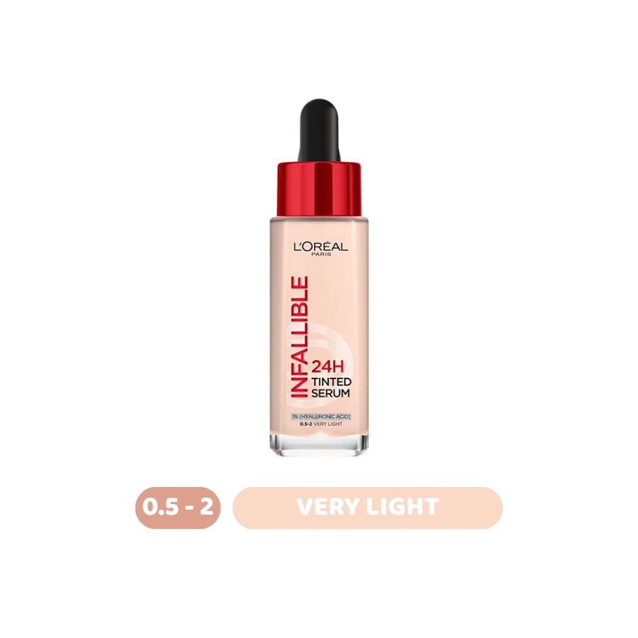 Kem Nền L'Oreal Paris Infallible 24H Tinted Serum - Very Light