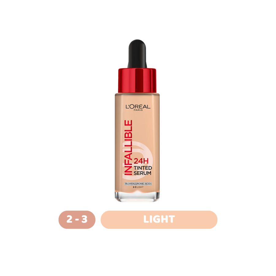 Kem Nền L'Oreal Paris Infallible 24H Tinted Serum - Light