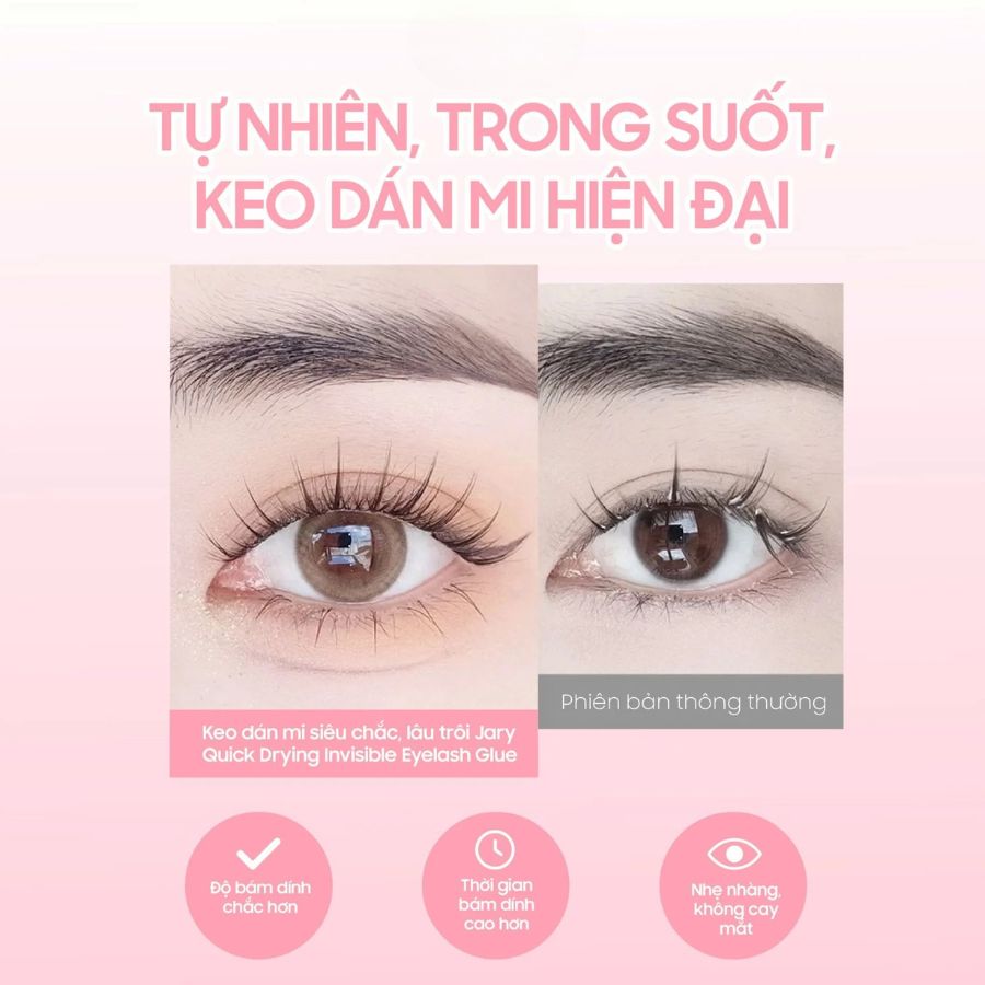 Keo Làm Mi Jary Quick Drying Invisible Eyelash Glue 7ml