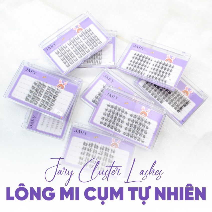 Lông Mi Giả Jary Mi Cụm Tự Nhiên - C1 Hướng Dương