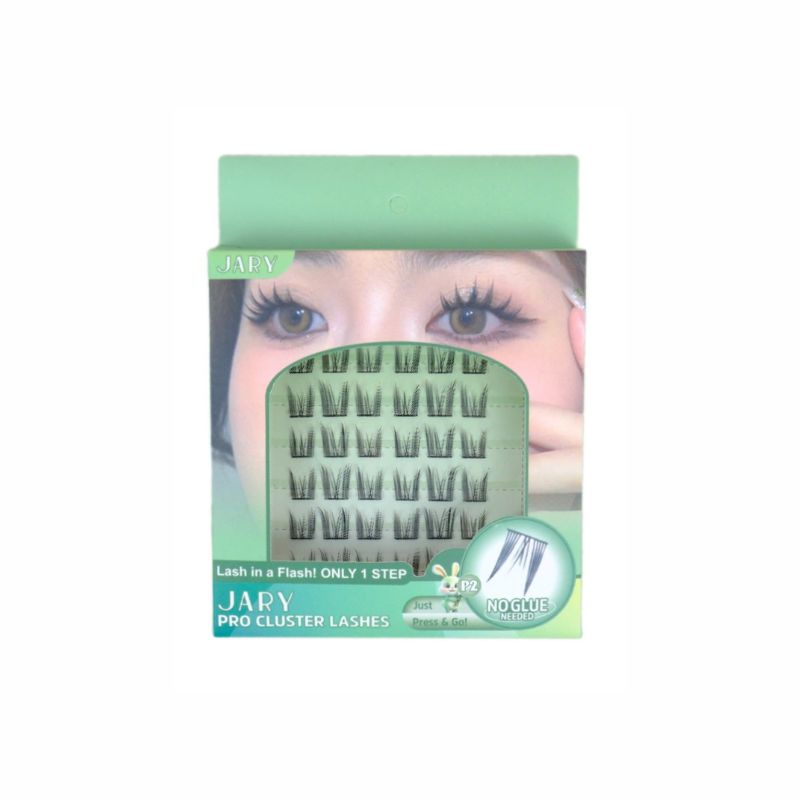 Lông Mi Giả Jary Pro Cluster Lashes Có Sẵn Keo - Fullbox P2 Tai Thỏ