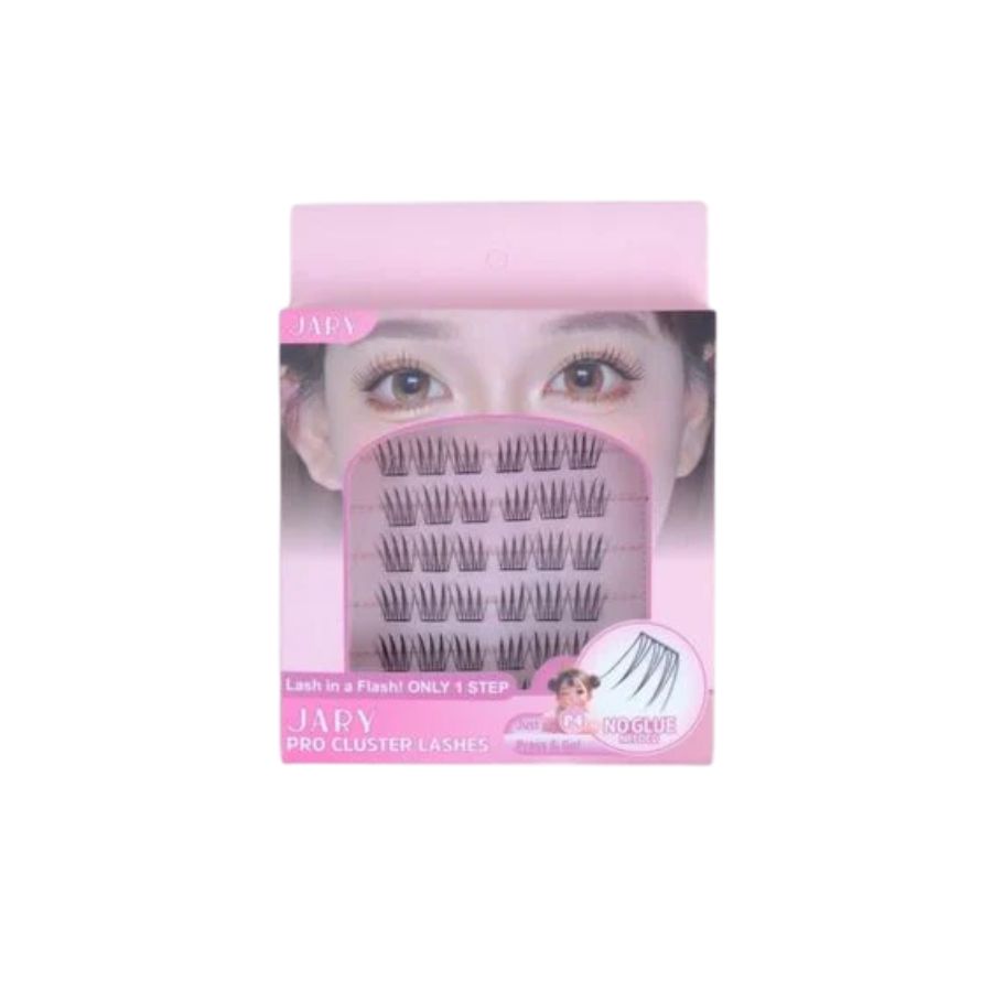 Lông Mi Giả Jary Pro Cluster Lashes Hộp Nhựa 6 Hàng Full Vỏ - P4 Idol