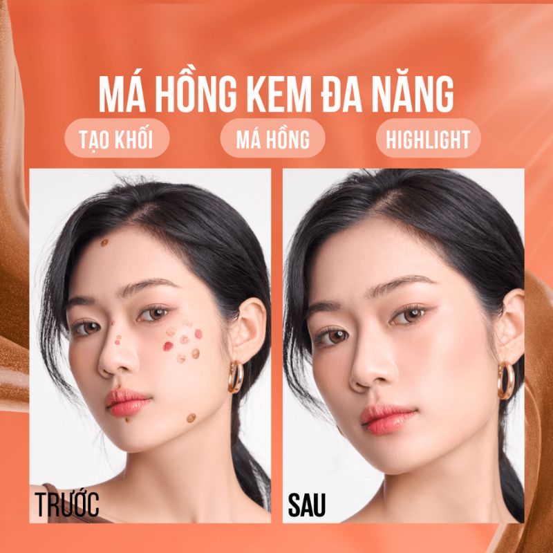 Má Hồng Dạng Kem Maybelline New York Sunkisser Blush - 03 Sol Search