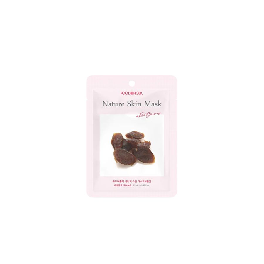 Mặt Nạ 3D Foodaholic Nature Skin Mask Red Ginseng Nhân Sâm