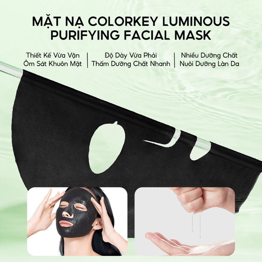 Mặt Nạ Colorkey Luminous Facial Mask Replenishing 25ml