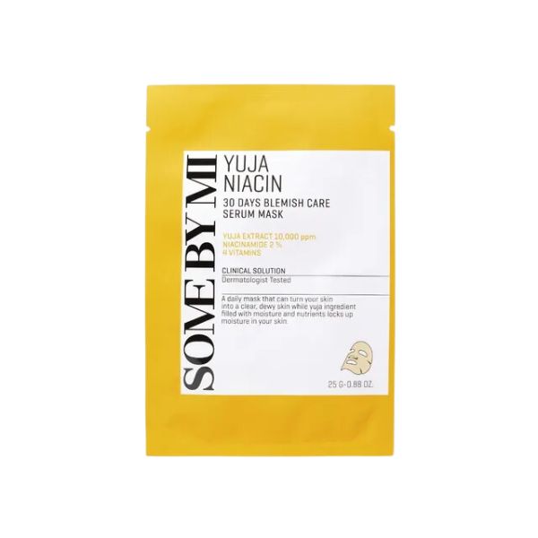 Mặt Nạ Dưỡng Sáng Da Some By Mi Yuja Niacin Serum Mask 25g