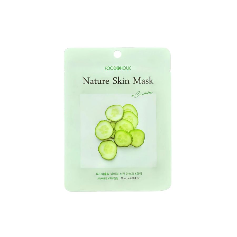 Mặt Nạ Food A Holic Cucumber Dưỡng Da Giúp Da Mềm Mịn 1PCS